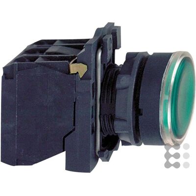 Schneider Electric Pulsante XB5AW33M5, Pulsante + Interruttore, Verde, Nero Schneider Electric Pulsante XB5AW33M5, Pulsante + Interruttore, Verde, Nero