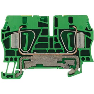 Weidmüller Morsettiera per guida DIN, Accessori di elettronica + Alloggiamento, Verde Weidmüller Morsettiera per guida DIN, Accessori di elettronica + Alloggiamento, Verde