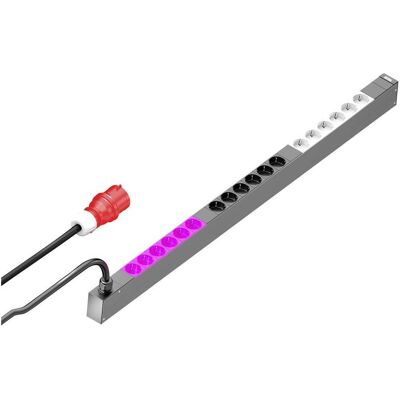 Rittal PDU di base /3P CEE 18xCEE7/3 Schuko, Accessori per UPS Rittal PDU di base /3P CEE 18xCEE7/3 Schuko, Accessori per UPS