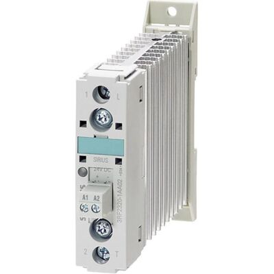 Relè a Stato Solido Siemens Sirius Classic - 20A, 48-460V, Montaggio su guida DIN Relè a Stato Solido Siemens Sirius Classic - 20A, 48-460V, Montaggio su guida DIN