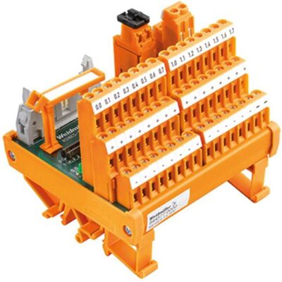 Weidmüller Elemento di trasferimento RS 16IO 3W L H, Modulo elettronico Weidmüller Elemento di trasferimento RS 16IO 3W L H, Modulo elettronico