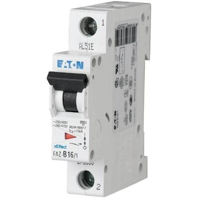 Interruttore Eaton - 3A, Tipo S, Montaggio su guida DIN Interruttore Eaton - 3A, Tipo S, Montaggio su guida DIN