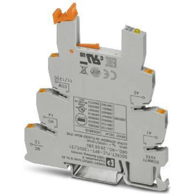 Base relè Phoenix PLC-BPT-120UC/21 - 120VAC/DC, Montaggio su guida DIN Base relè Phoenix PLC-BPT-120UC/21 - 120VAC/DC, Montaggio su guida DIN