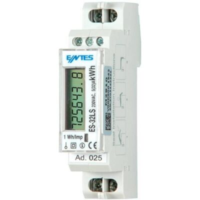 Meter di energia digitale ENTES ES-32LS - Monofase RS485 Meter di energia digitale ENTES ES-32LS - Monofase RS485