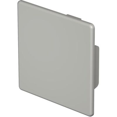 OBO WDK HE60060GR - Pezzo finale 60x60mm - Chiusura per estremità canal WDK - Endstück zum Verschließen der WDK Kanalenden OBO WDK HE60060GR - Pezzo finale 60x60mm - Chiusura per estremità canal WDK - Endstück zum Verschließen der WDK Kanalenden