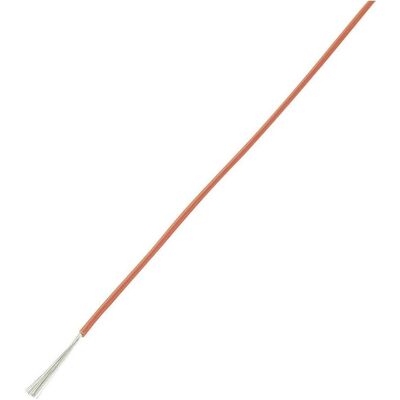 TRU Components 1566839 Cavo rosso 1 x 1 mm² - 10m TRU Components 1566839 Cavo rosso 1 x 1 mm² - 10m