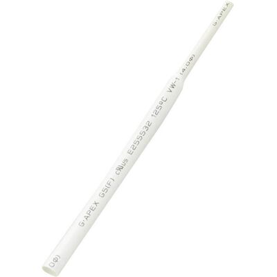 TRU Components Tubo termoretraibile bianco 9mm - Tubo termoretraibile TRU Components Tubo termoretraibile bianco 9mm - Tubo termoretraibile