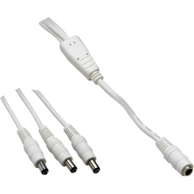 Cavo a bassa tensione VOLTCRAFT 072959C - Connettori DC femmina e maschio Cavo a bassa tensione VOLTCRAFT 072959C - Connettori DC femmina e maschio