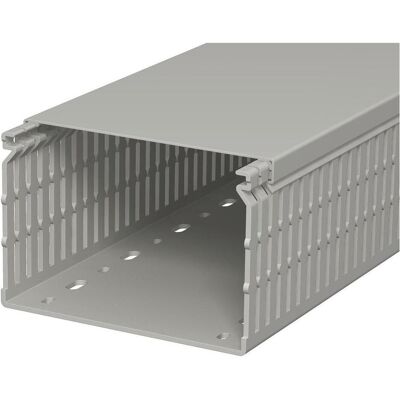 Canalino cablaggio OBO Bettermann - 2000mm, PVC, Grigio - Cablaggio elettrico Canalino cablaggio OBO Bettermann - 2000mm, PVC, Grigio - Cablaggio elettrico