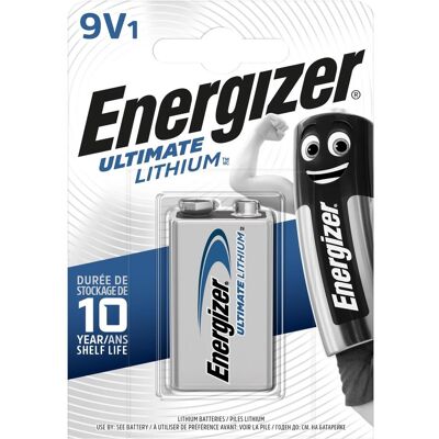Energizer L522 (1 pz., 9V Block, 750 mAh), Batterie + pile Energizer L522 (1 pz., 9V Block, 750 mAh), Batterie + pile