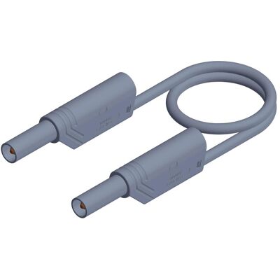 Cavo di prova Hirschmann - Test & Measurement - 4mm - Grigio - 1m Cavo di prova Hirschmann - Test & Measurement - 4mm - Grigio - 1m