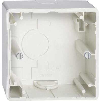Cassetta di derivazione Merten 512119 - IP20, bianco polar, 1 pz Cassetta di derivazione Merten 512119 - IP20, bianco polar, 1 pz
