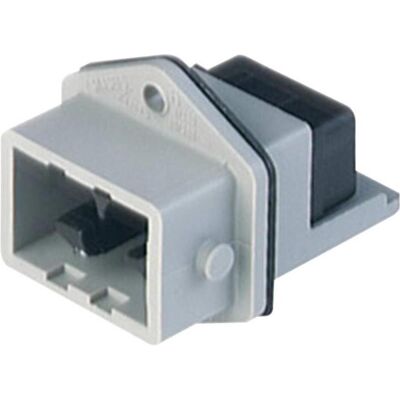 Hirschmann 931 697-106-1 Connettore di alimentazione - VDE, 5 + PE, Grigio, Montaggio verticale Hirschmann 931 697-106-1 Connettore di alimentazione - VDE, 5 + PE, Grigio, Montaggio verticale