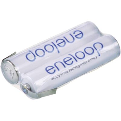 Confezione di batterie Panasonic eneloop F1x2 - Tipo: AAA NiMH 750mAh Confezione di batterie Panasonic eneloop F1x2 - Tipo: AAA NiMH 750mAh