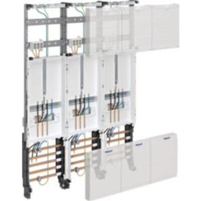 Hager, Alimentazione di sistema, Baia completa universZ 3ZP versione a 3 scomparti NRW SH MV Nsachsen EONMitte Hager, Alimentazione di sistema, Baia completa universZ 3ZP versione a 3 scomparti NRW SH MV Nsachsen EONMitte