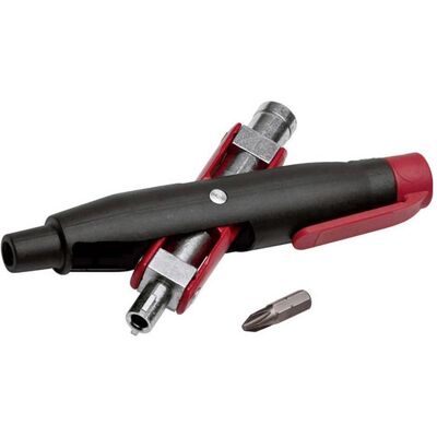 NWS 2005-4-SB Chiave per armadi elettrici - Zinco e plastica NWS 2005-4-SB Chiave per armadi elettrici - Zinco e plastica