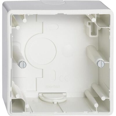 Cassetta di derivazione Merten 512119 - IP20, bianco polar, 1 pz Cassetta di derivazione Merten 512119 - IP20, bianco polar, 1 pz