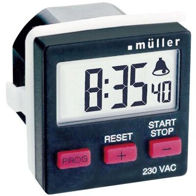Muller - 21439 - Nero - 1 canale - Timer digitale Muller - 21439 - Nero - 1 canale - Timer digitale