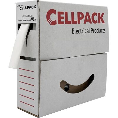 Cellpack 127116 Gaine termoretraibile bianca - 6mm-2mm - 10m Cellpack 127116 Gaine termoretraibile bianca - 6mm-2mm - 10m