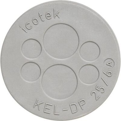 Icotek - KEL-DP 50/35 - Ø 5.2 mm - Piastra passacavo Icotek - KEL-DP 50/35 - Ø 5.2 mm - Piastra passacavo