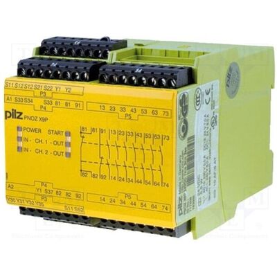 Relè di sicurezza Pilz PNOZ X9P 1-2 Canali 24-240V AC/DC - Relè di Sicurezza Relè di sicurezza Pilz PNOZ X9P 1-2 Canali 24-240V AC/DC - Relè di Sicurezza