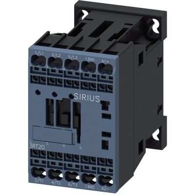 Contattore Siemens 3RT2015-2BB41-0CC0 - 3 poli, 24V DC, 3kW Contattore Siemens 3RT2015-2BB41-0CC0 - 3 poli, 24V DC, 3kW