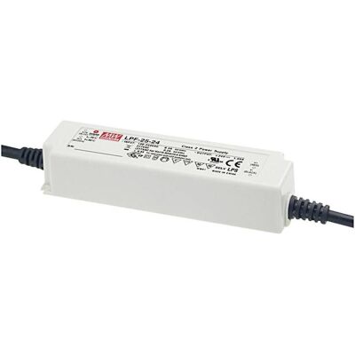 Mean Well LPF-25-24 Driver LED - Tensione costante, Corrente costante - 25,2 W Mean Well LPF-25-24 Driver LED - Tensione costante, Corrente costante - 25,2 W
