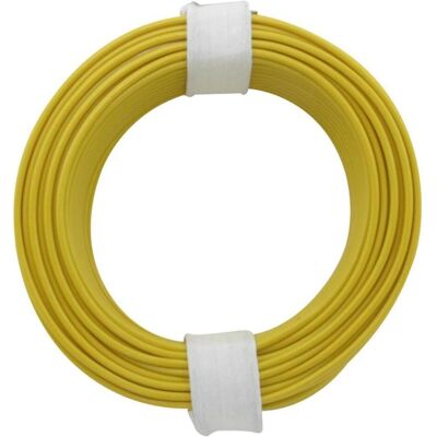 Beli-Beco 118-3 Cavo in rame giallo - Filo di cablaggio 10m Beli-Beco 118-3 Cavo in rame giallo - Filo di cablaggio 10m