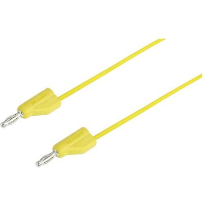 VOLTCRAFT MSB-300 Cavo di misura - Flessibile, 0,75m, Giallo - Tensione bassa VOLTCRAFT MSB-300 Cavo di misura - Flessibile, 0,75m, Giallo - Tensione bassa