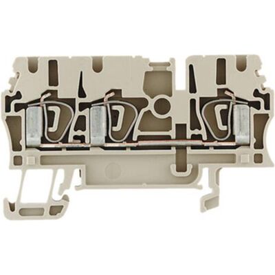 Weidmüller Morsettiera DIN Z 2 i/o 1o/p ZDU2.5, Accessori di elettronica + Alloggiamento, Beige Weidmüller Morsettiera DIN Z 2 i/o 1o/p ZDU2.5, Accessori di elettronica + Alloggiamento, Beige