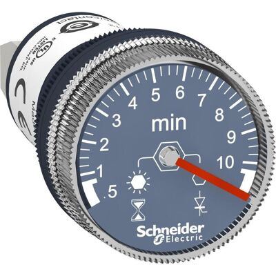 Schneider Electric - XB5DTGM4 Timer - IP65 - 0,5-10 min - 110-230V Schneider Electric - XB5DTGM4 Timer - IP65 - 0,5-10 min - 110-230V