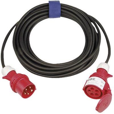 Cavo di prolunga SIROX 363.510 - 16A, 10m, Gomma pesante, Invertitore di fase Cavo di prolunga SIROX 363.510 - 16A, 10m, Gomma pesante, Invertitore di fase