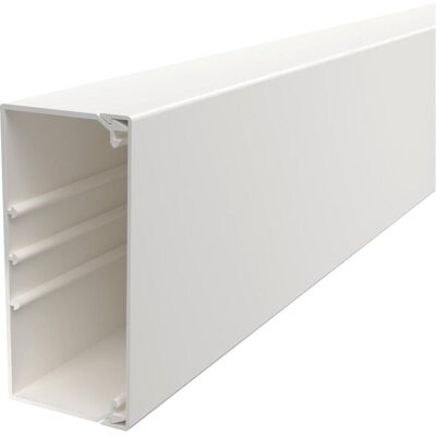 Gola cavi PVC OBO Bettermann WDK60130RW - 2000mm, Bianco Gola cavi PVC OBO Bettermann WDK60130RW - 2000mm, Bianco