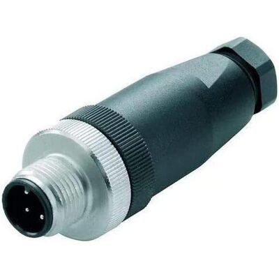 Connettore Sensore/Attuatore Weidmüller 1807350000 - 5 Poli - Dritto Connettore Sensore/Attuatore Weidmüller 1807350000 - 5 Poli - Dritto