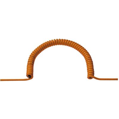 Bachmann 684.881 Cavo Spirale Arancione 5m - Accessori cablaggio Bachmann 684.881 Cavo Spirale Arancione 5m - Accessori cablaggio