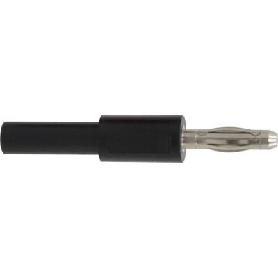 Donau Adattatore Spina 4mm Presa 2mm Nero, Cavo + Spina elettrica, Nero Donau Adattatore Spina 4mm Presa 2mm Nero, Cavo + Spina elettrica, Nero