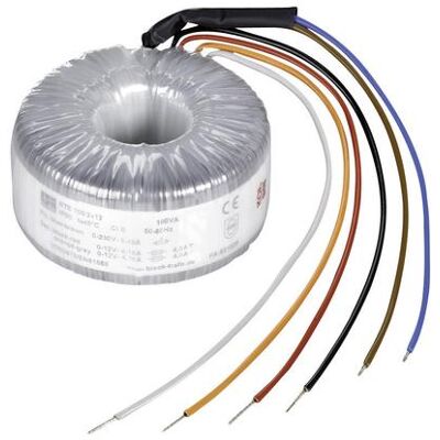 Block RTE - 120/2x24 - 120 VA - 2×24 V - Trasformatore toroidale isolante Block RTE - 120/2x24 - 120 VA - 2×24 V - Trasformatore toroidale isolante