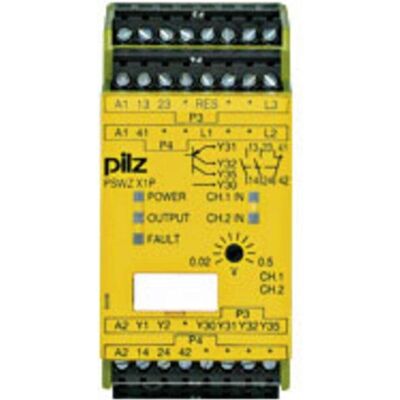 Relè di sicurezza Pilz PSWZ X1P - 24-240V - 1/2 Canali Relè di sicurezza Pilz PSWZ X1P - 24-240V - 1/2 Canali