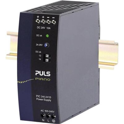 Alimentatore 24V 10A su guida DIN - PULS Alimentatore 24V 10A su guida DIN - PULS