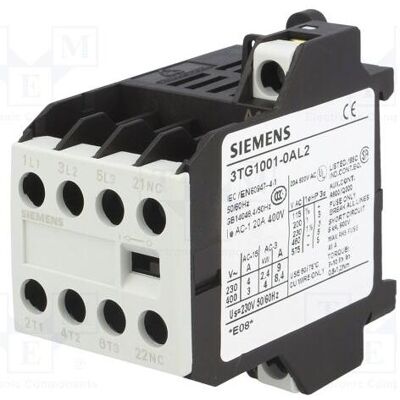 Siemens Contattore 230Vac 3 contatti NO 1 contatto NC, Relais Siemens Contattore 230Vac 3 contatti NO 1 contatto NC, Relais