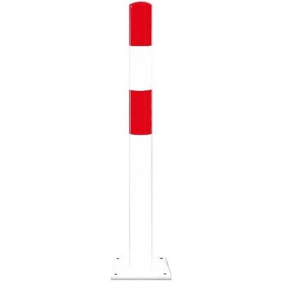 Palo di protezione contro gli urti - Rosso / Bianco - 1200mm Palo di protezione contro gli urti - Rosso / Bianco - 1200mm