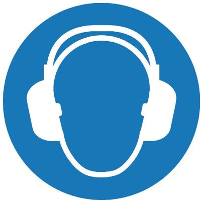 BRW, Segnaletica di sicurezza, Segnale obbligatorio Indossare la protezione dell'udito - Ø 20 cm BRW, Segnaletica di sicurezza, Segnale obbligatorio Indossare la protezione dell'udito - Ø 20 cm