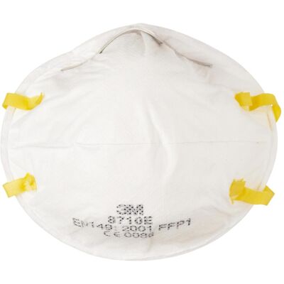 3M Maschera respiratoria, Maschera per polveri sottili senza valvola FFP (FFP1, 20x) 3M Maschera respiratoria, Maschera per polveri sottili senza valvola FFP (FFP1, 20x)
