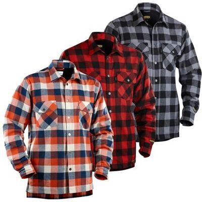 Blakläder, Uomini, Camicia, Camicia di flanella foderata, Rosso, Nero, Grigio, Blu, (L) Blakläder, Uomini, Camicia, Camicia di flanella foderata, Rosso, Nero, Grigio, Blu, (L)