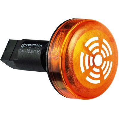 Werma, Sicurezza personale, LED buzzer giallo 230Vca cicalino Werma, Sicurezza personale, LED buzzer giallo 230Vca cicalino