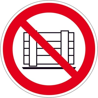 BRW, Segnaletica di sicurezza, Cartello di divieto Non lasciare oggetti - Ø 20 cm BRW, Segnaletica di sicurezza, Cartello di divieto Non lasciare oggetti - Ø 20 cm