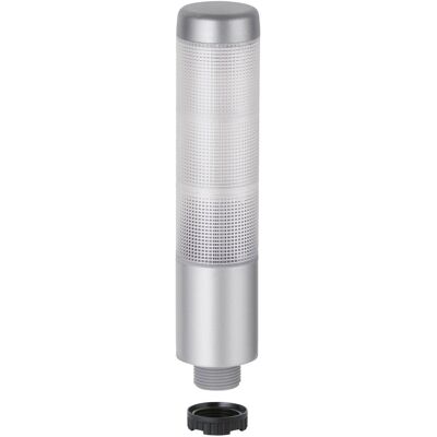 Torre di segnalazione Werma Compact 37 - LED, 3 Elementi Trasparenti, 85dB Torre di segnalazione Werma Compact 37 - LED, 3 Elementi Trasparenti, 85dB