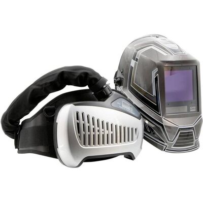 GYS, Occhiali protettivi + visiera, Casco da saldatore con soffiatoreSistema di protezione respiratoria GYS, Occhiali protettivi + visiera, Casco da saldatore con soffiatoreSistema di protezione respiratoria