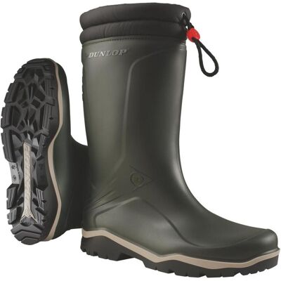 Dunlop Unisex, Stivali di gomma, Winter Arbeitsstiefel Blizzard, Verde, Nero, (47) Dunlop Unisex, Stivali di gomma, Winter Arbeitsstiefel Blizzard, Verde, Nero, (47)