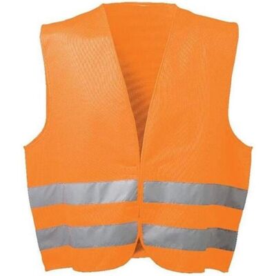 BRW, Gilet di sicurezza, gilet ad alta visibilità (Taglia unica) BRW, Gilet di sicurezza, gilet ad alta visibilità (Taglia unica)